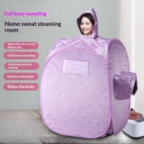Hot New Clearance Deal! Household Foldable Single-Person Sweat Steaming And Fumigation Sauna Box $118.93