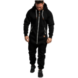 Hot New Clearance Deal! Men’s hooded fleece jumpsuit $26.56