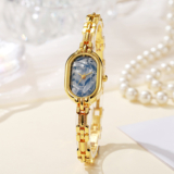 Hot New Clearance Deal! Retro Oval Women’s Fritillary Student Bracelet Watch $11.18