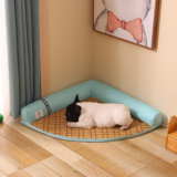 Hot New Clearance Deal! Summer Cooling Mats Cat Bed Dog Bed Dog Sofa Pet Mats Cat House Ice Pad Dog Sleeping Mats Cool Cold Bamboo Fiber Cat Bed $16.98