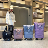 Hot New Clearance Deal! Travel Large Capacity Rod Box Universal Wheel Luggage Bag $35.37